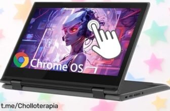 Potente portátil convertible Lenovo Chromebook 300e con pantalla táctil a precio loco, personaliza tu trabajo y escribe en varios idiomas. ¡No te lo pierdas, esta oferta vuela!