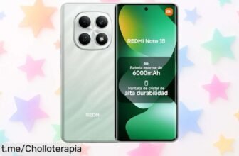 Potente smartphone Xiaomi Redmi Note 15 con cámara de 108MP y batería gigante, ¡aprovecha este super chollo antes de que se agote!