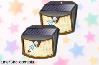 Potentes luces solares Giliwosy con sensor de movimiento: rebajadas a precio loco, ilumina tu jardín y protege tu hogar antes de que desaparezcan ¡Actúa ya!