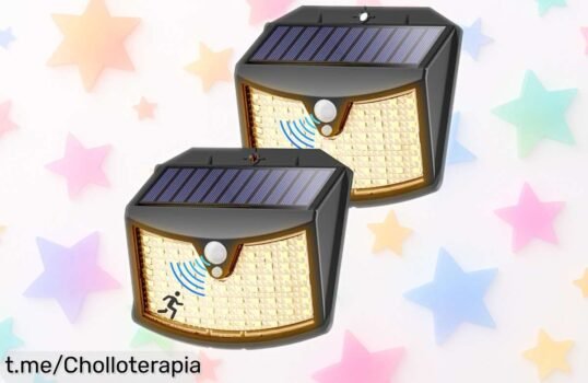 Potentes luces solares Giliwosy con sensor de movimiento: rebajadas a precio loco, ilumina tu jardín y protege tu hogar antes de que desaparezcan ¡Actúa ya!