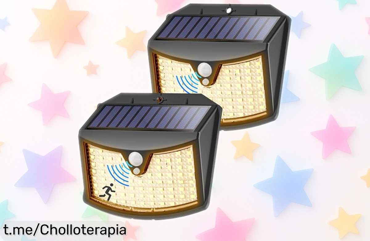 Potentes luces solares Giliwosy con sensor de movimiento: rebajadas a precio loco, ilumina tu jardín y protege tu hogar antes de que desaparezcan ¡Actúa ya!