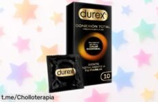Preservativos ultra finos Durex Conexión Total, máxima sensibilidad a un precio rebajado que hará vibrar tus momentos más íntimos. ¡Atrapa esta oferta imperdible ya!