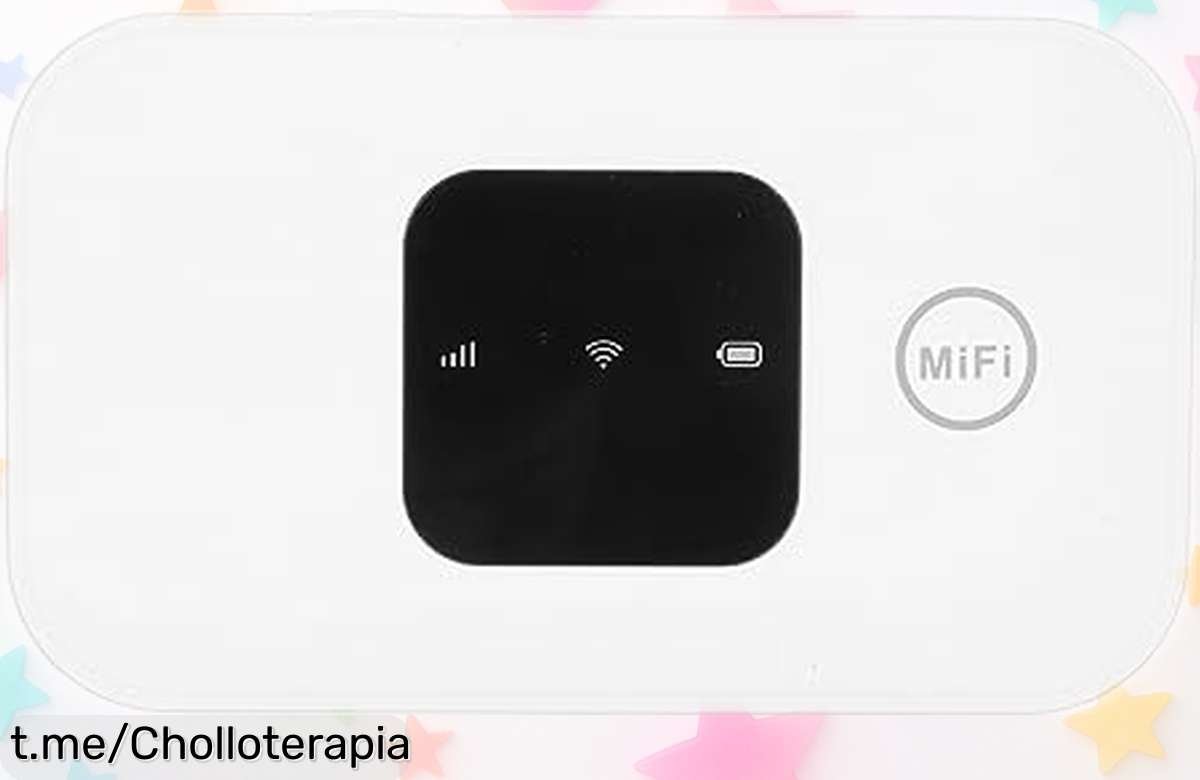 Punto de acceso WiFi móvil con ranura SIM, conexión para 10 dispositivos y batería de 10 horas: ¡oferta limitada que no puedes dejar pasar si quieres estar siempre conectado!