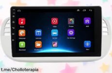 Radio coche Acouto Car Stereo 12.9in con GPS y Wireless CarPlay, ¡descuento brutal que no se repite! Corre antes de que vuelen y conviértete en el rey del volante sin complicaciones.