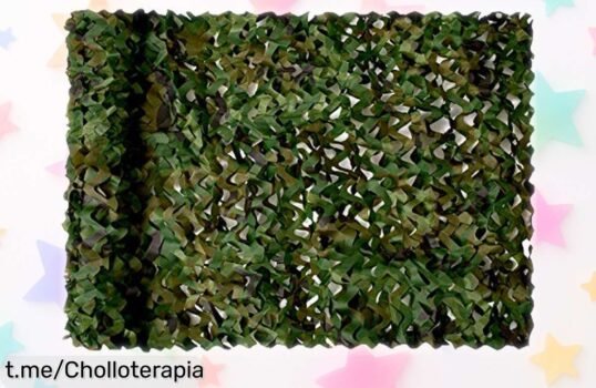 Red de camuflaje Woodland súper resistente para caza y camping con precio rebajado, ¡haz que tus aventuras sean inolvidables antes de que se agote!