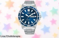 Reloj analógico clásico LORUS RELOGIO en precio de ganga, luciendo estilo y precisión con un diseño que jamás pasa de moda. ¡Aprovecha esta oportunidad antes de que se agote!