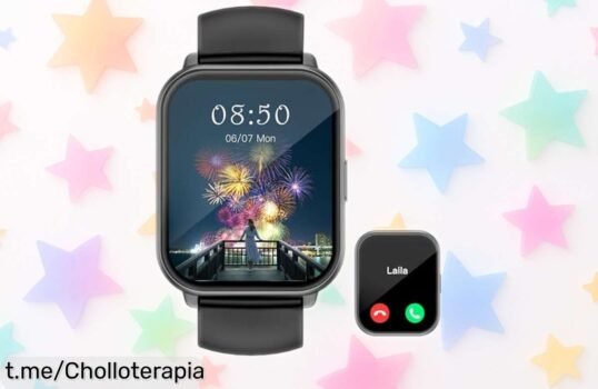 Reloj inteligente ASIAMENG con 9 modos deportivos y pulsómetro 24/7, ahora a precio rebajado. ¡Este super chollo te mantiene conectado mientras cuidas de ti!