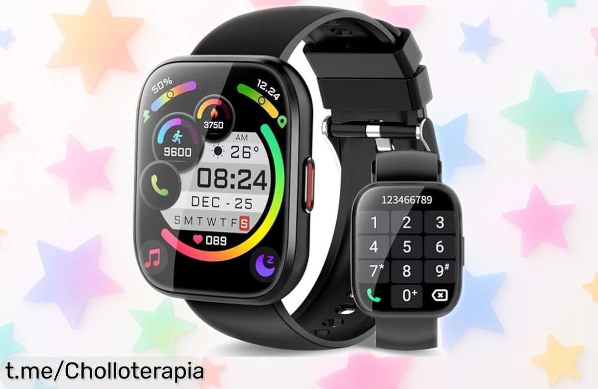 Reloj inteligente Aycy para hombre y mujer, el super chollo que hará que combines estilo y tecnología. ¡Aprovecha este descuento por tiempo limitado!