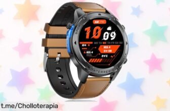 Reloj inteligente ESFOE 2025 militar con GPS ultrarrápido a precio rebajado, ideal para tus aventuras: ¡aprovecha este super chollo antes de que se agote!