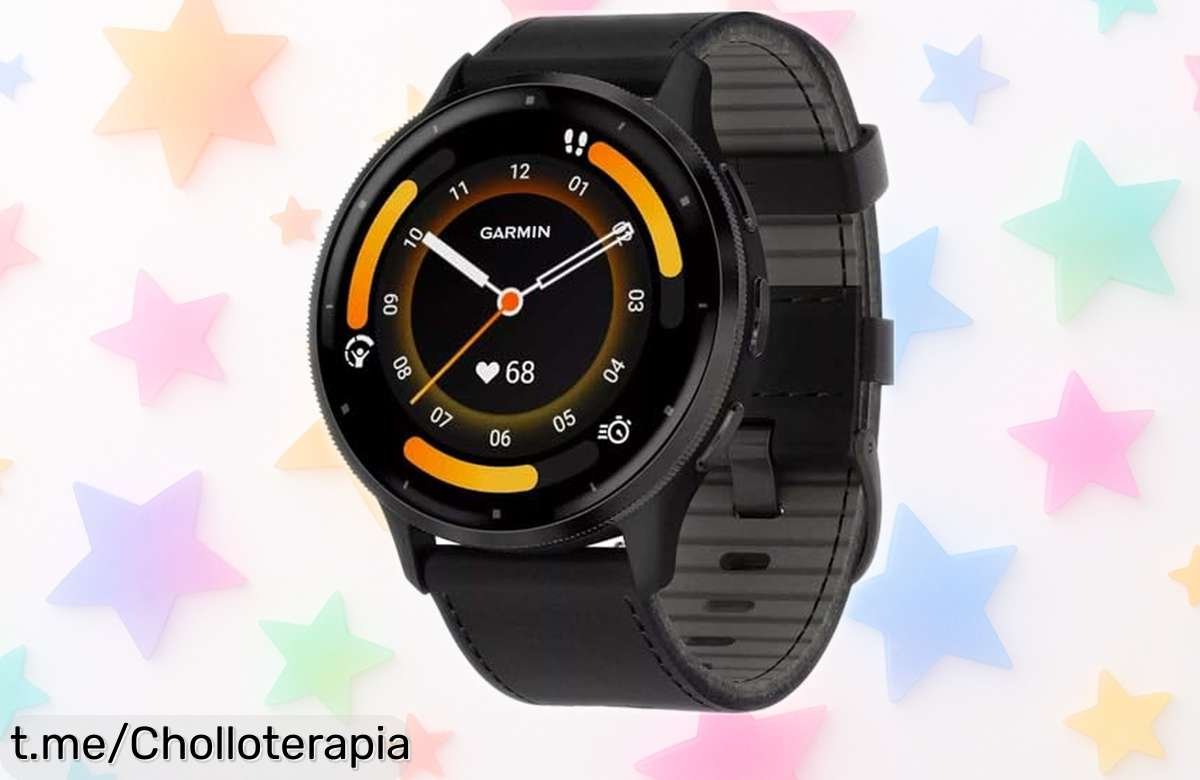 Reloj inteligente Garmin Venu 3 con pantalla AMOLED vibrante, ¡rebajas locas para cuidar tu salud y estar a la moda! Corre que se agota esta super oportunidad.