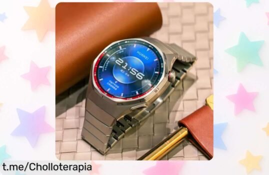 Reloj inteligente Huawei Watch GT 6 Pro, el precio ha caído de forma increíble. No te pierdas esta oferta limitada y dale un toque moderno a tu día a día.