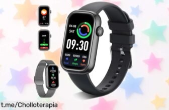 Reloj inteligente LIGE con pantalla HD de 1.47” y podómetro a un precio rebajado que hará latir tu corazón, ¡no te lo puedes perder!