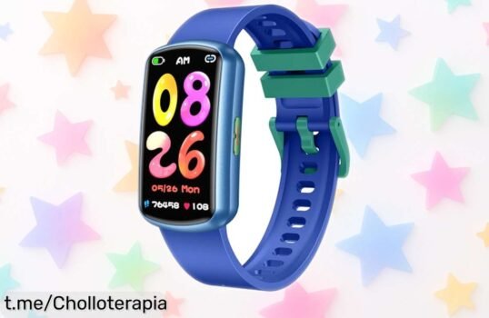 Reloj inteligente para niños que cuida su salud y sus aventuras: ¡súper resistente, pantalla táctil genial y ahora a un precio rebajado que no querrás dejar escapar!