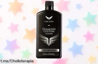 Renovador de pintura Car Gods Iris 500 ml con descuento brutal: brillo impecable, protección al agua y adiós rayones. ¡Haz que tu coche luzca como nuevo ya!