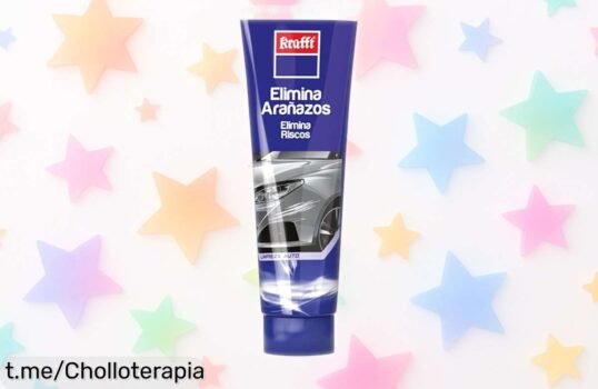 Reparador de arañazos Krafft 150 ml, ¡el bañito que tu coche necesita! Deja la carrocería como nueva y aprovecha este super chollo antes que se acabe.