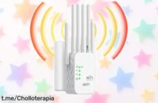 Repetidor WiFi UchiTech de 300 Mbps: ¡Potencia tu conexión y disfruta del mejor internet en cada rincón con este super chollo rebajado! Conéctate sin cortes ya mismo.