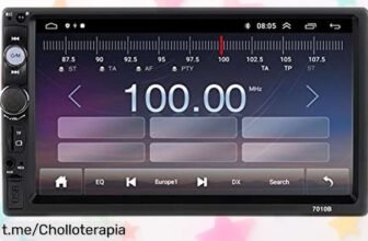 Reproductor de coche HD CENMEN de 7 pulgadas con Bluetooth, ¡reducido a un precio loco! Vive la música y las llamadas en cada viaje, no te quedes sin el tuyo.