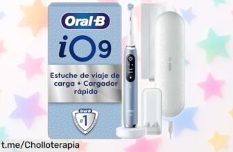 ¡Revolucionario cepillo eléctrico OralB iO 9 con tecnología 3D e IA a un precio rebajado! No dejes pasar la oportunidad de lucir una sonrisa sana y radiante desde ya.