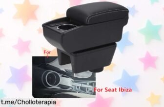 Revolutionario reposabrazos para Seat Ibiza 6J y 6L, con almacenamiento extra a precio rebajado: un super chollo que hará brillar tu coche. ¡No te quedes sin él!