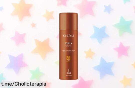Rizos definidos y con vida al instante con la crema Kinstyle Curly Cream a un precio rebajado que no puedes dejar pasar, ¡no te quedes sin el tuyo y deslumbra hoy mismo!