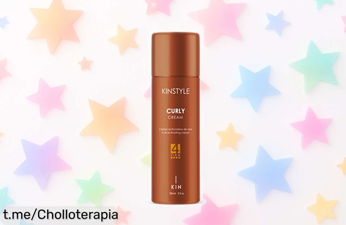 Rizos definidos y con vida al instante con la crema Kinstyle Curly Cream a un precio rebajado que no puedes dejar pasar, ¡no te quedes sin el tuyo y deslumbra hoy mismo!