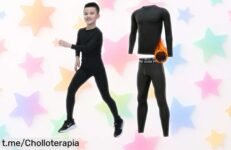 Ropa interior térmica para niños Leeboom con descuento brutal, ¡aprovecha este super chollo y regálales calor en sus aventuras antes que se agoten!