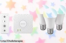 Set de iluminación Smart Home básico con caída de precio brutal para controlar la luz desde tu móvil ¡Aprovecha este super chollo y transforma tu hogar ahora!