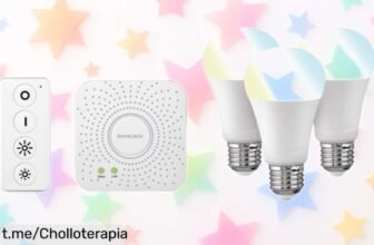 Set de iluminación Smart Home básico con caída de precio brutal para controlar la luz desde tu móvil ¡Aprovecha este super chollo y transforma tu hogar ahora!