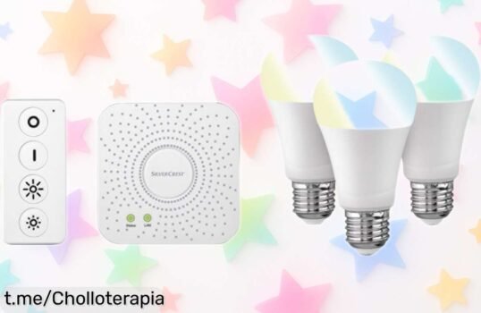 Set de iluminación Smart Home básico con caída de precio brutal para controlar la luz desde tu móvil ¡Aprovecha este super chollo y transforma tu hogar ahora!