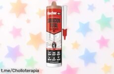 Silicona terracota fischer 290 ml súper resistente al agua y sol, un ofertón para sellar todo fácilmente. ¡No dejes escapar esta oportunidad única!