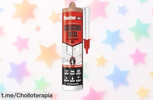 Silicona terracota fischer 290 ml súper resistente al agua y sol, un ofertón para sellar todo fácilmente. ¡No dejes escapar esta oportunidad única!