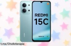 Smartphone Xiaomi Redmi 15C con pantalla gigante y batería de 6000 mAh, rebajado a un precio loco: ¡no te pierdas este super chollo que vuela!