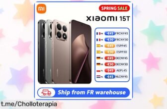 Smartphone potente Xiaomi 15T con cámara de 50 MP y pantalla a 120 Hz, ¡súper chollo ahora mismo! No te quedes sin él antes que se agote esta oferta irresistible.