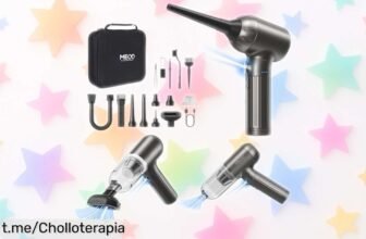 Soplador de polvo eléctrico 4 en 1 Meco Eleverde: potencia brutal a un precio loco, ¡aprésurate que esto vuela y tu equipo lo merece!