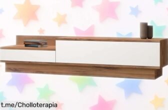 Soporte para TV Hanah Home Scandinavian, elegante y funcional al precio de locura que dará un toque moderno a tu habitación. ¡Hazte con él antes de que se agote!