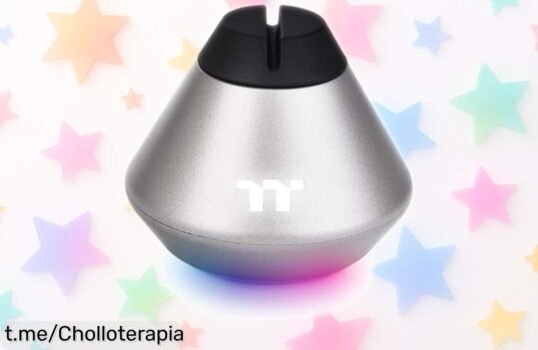 Soporte para ratón Argent MB1 RGB, ¡rebajado en un súper chollo! Personaliza tu juego con 16.8 millones de colores y controla las luces fácil. ¡Hazte con él antes que se acabe!