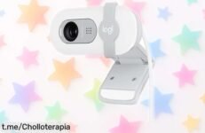 Sorprendente cámara web Full HD Logitech Brio con luz automática, ahora a un precio rebajado que no puedes dejar pasar; brilla en cada reunión y siente la confianza ¡hazla tuya ya!