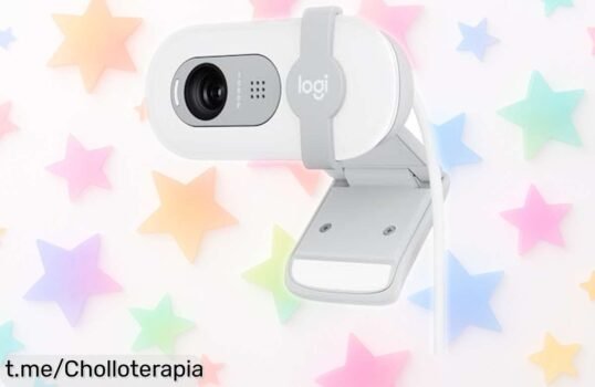 Sorprendente cámara web Full HD Logitech Brio con luz automática, ahora a un precio rebajado que no puedes dejar pasar; brilla en cada reunión y siente la confianza ¡hazla tuya ya!