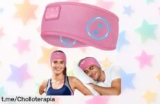 Sorprendentes auriculares para dormir con diadema flexible y Bluetooth, ahora a precio de ganga: ¡disfruta música sin parar hasta 15 horas mientras te relajas o viajas!