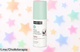 Spray repelente Suavinex para niños y embarazadas, con 20% icaridina. Protege hasta 10 horas y aprovecha este super chollo antes de que se acabe ¡Disfruta sin picaduras ya!