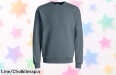 Sudadera básica Jack & Jones JJEBRADLEY XXL a precio rebajado, ¡ofertón para lucir increíble y estar siempre cómodo! Corre antes de que se agoten las unidades y renueva tu estilo.