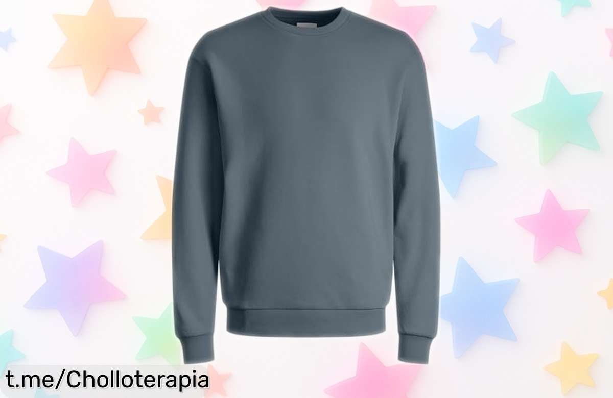 Sudadera básica Jack & Jones JJEBRADLEY XXL a precio rebajado, ¡ofertón para lucir increíble y estar siempre cómodo! Corre antes de que se agoten las unidades y renueva tu estilo.