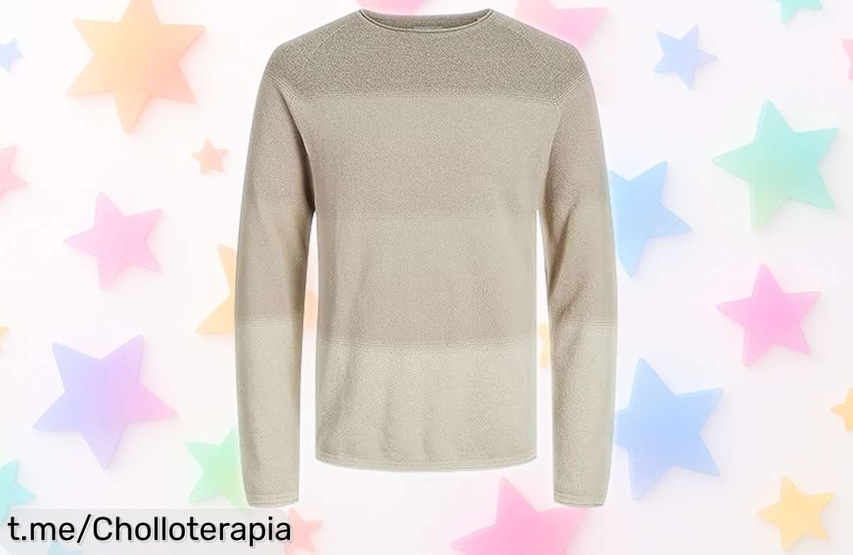 Suéter ligero Jack & Jones Jjehill Knit Crew Neck Noos, ¡con detalles únicos y a un precio loco! Corre que vuelan las unidades, no te quedes sin el tuyo.