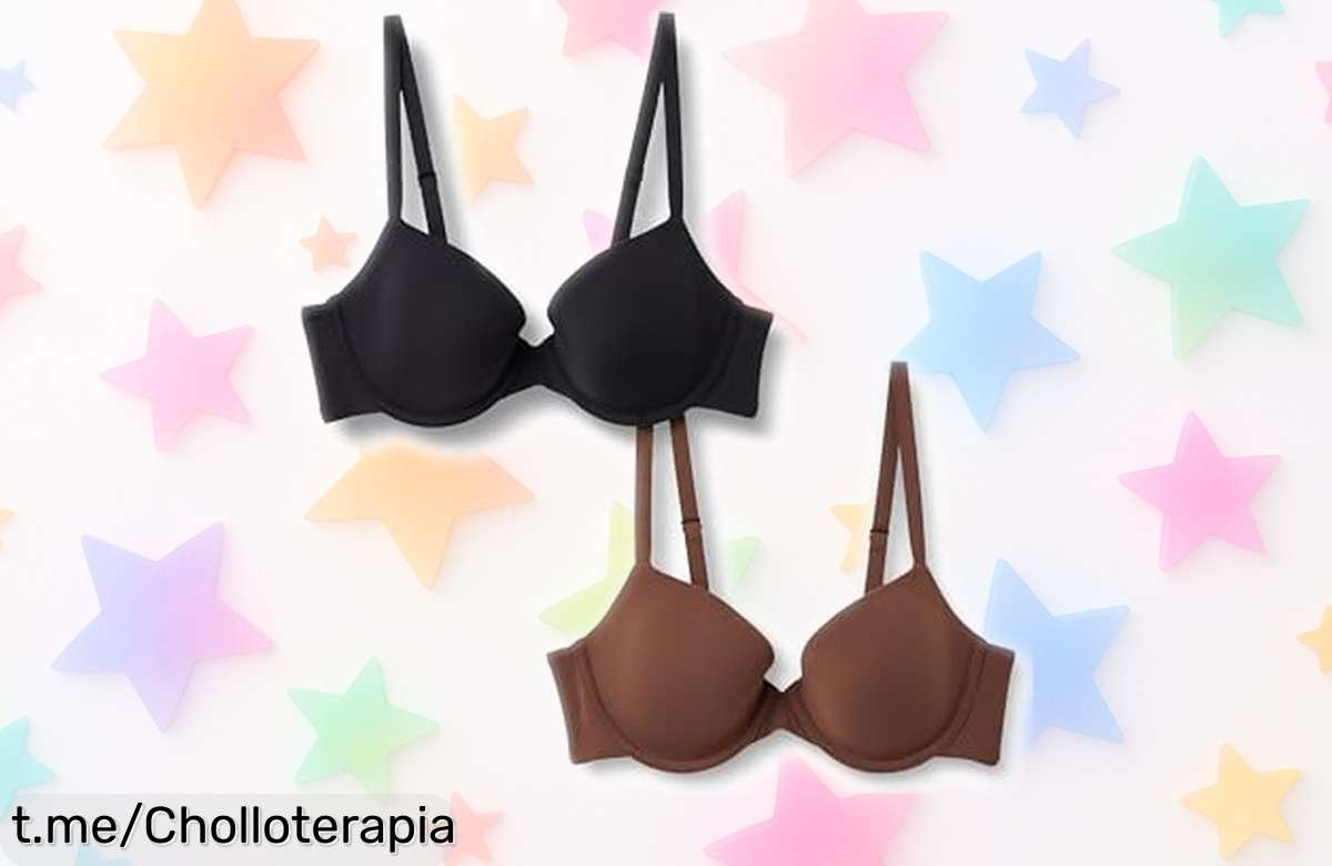 Sujetador Amazon Essentials 95B de media copa: Super chollo en pack de 2, realza sin marcar y ajusta perfecto. ¡Aprovecha ya el precio rebajado y siéntete segura al instante!