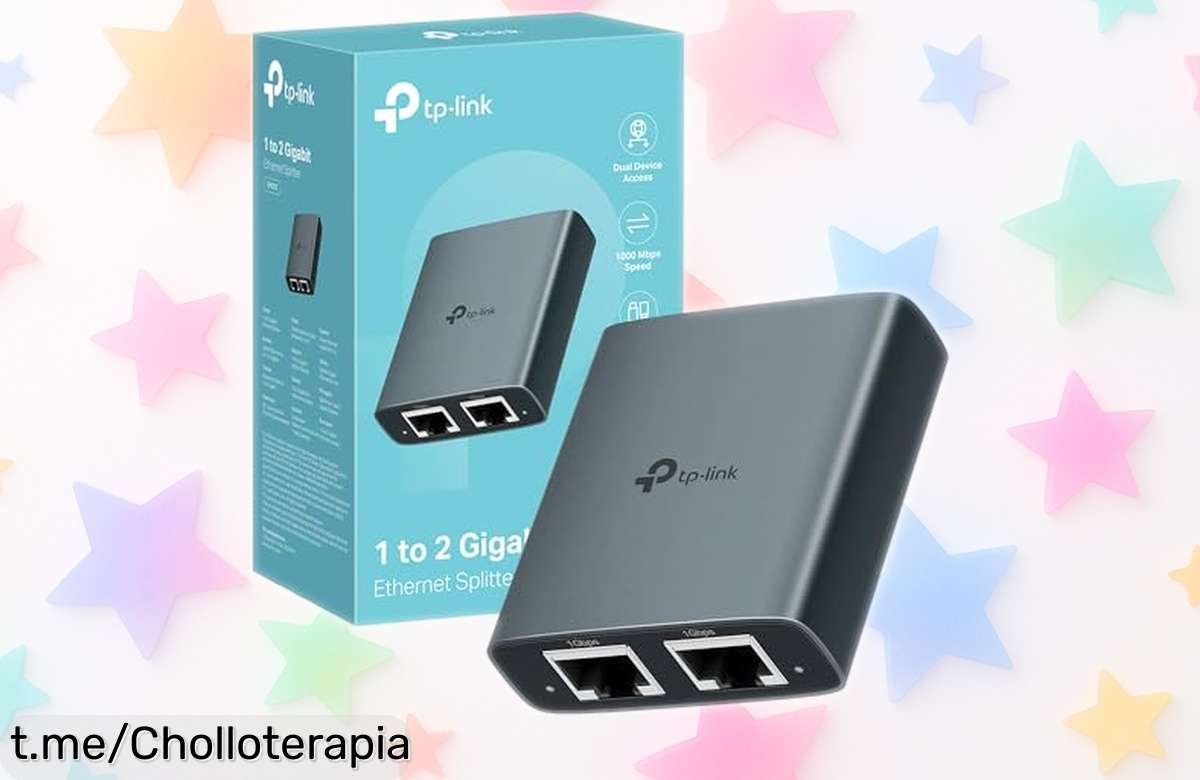 Super chollo del switch Ethernet TPLink EH210, velocidad gigabit de 1000 Mbps y resistencia total; oferta limitada para que tu red sea más rápida ¡No te lo pierdas!