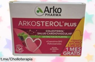 Super oferta en Arkopharma Arkosterol Plus Levadura Roja De Arroz + Q10, 90 cápsulas para controlar tu colesterol. Precio rebajado que no querrás dejar escapar ¡Cuida tu salud ya!