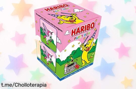 Surtido de golosinas Haribo Party Box 75g, la variedad que encanta a todos ¡Aprovecha este precio rebajado y no te quedes sin las risas en tu fiesta!