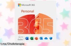 Suscripción Microsoft 365 Personal con 1 TB en la nube y potentes apps Office a precio loco: ¡aprovecha este super chollo para facilitar tu día a día!