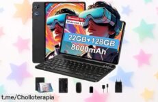 Tablet Android de 10 pulgadas con batería gigante y súper potencia a precio rebajado: ¡Este ofertón desaparece rápido, no te quedes sin el tuyo!