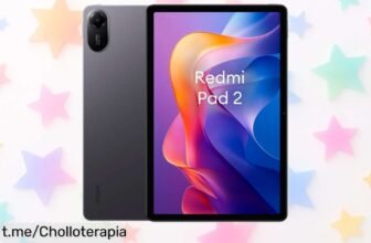 Tablet Xiaomi Redmi Pad 2 WiFi 11” con increíble pantalla 2.5K y batería de 9000mAh, a precio rebajado: ¡chollo que no puedes dejar escapar, asegura tu diversión ahora mismo!